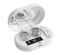 Limpiador De Lentillas,Vibración Ultrasónica Recargable | Estuche Electrónico De Lentillas | Para Adultos Hombres Mujeres Diario Viaje Hogar Oficina Excursión Escuela