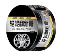 Limpiador De Llantas,Pasta De Pulido 80 G | Protector Para Llantas Y Ruedas,Para Coche Camión Autocaravana Motocicleta Taller Detallado Vehículos Aluminio Cromo Acero Inoxidable Restaura Brillo