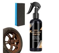 Limpiador de llantas, removedor de óxido de brillo de larga duración | Spray de limpieza para el cuidado de las ruedas del vehículo | para detalles de mantenimiento, restauración de cuidado diario