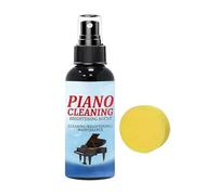 Limpiador de llaves de piano - 100 ml de abrillantador suave en aerosol | niebla líquida para limpiar llaves de piano | Elimina huellas dactilares, smudges, retoño de brillo para ejercicios domésticos