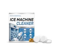Limpiador de máquina de hielo, descalcificador, limpiador de máquina, limpieza profunda, lavado de tabletas, descalcificador, removedor de cal, ayuda a eliminar agua dura y acumulación de minerales (1