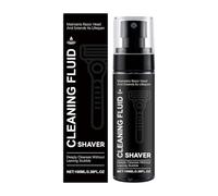 Limpiador de maquinilla de Afeitar eléctrico, Spray para Recortadora de Barba, solución quitamanchas de 100 ml con lubricante, Herramienta de Aseo para el Cabello, Limpiador para Lavado de