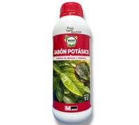 Limpiador de melaza y negrillas. Jabón Potásico 30% para Plantas, 1 L(100l de tratamiento)