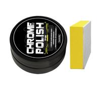 Limpiador de metal para coche, pasta pulidora de metal con emblema, restaurador de placas de cromo, limpiador de óxido de coche, abrillantador de metal para , autocaravanas, motocicletas