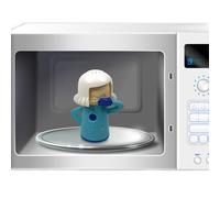 Limpiador de microondas con diseño de madre enojada - Steamer de alta temperatura | Dispositivo de limpieza absorbente de olores para cocina y hogar