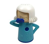 Limpiador de microondas con diseño de mamá enojada, limpiador a vapor, extractor de olores para el hogar, cocina y oficina