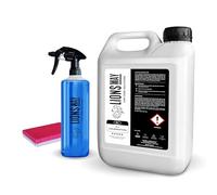 Limpiador De Mosquitos Para Coche Y Moto 5 LITROS. Todo Tipo De Insectos. Limpia Excremento De Ave. Rápido Y Sin Esfuerzo. Potente Limpiador De Mosquitos Profesional Con Pulverizador PRO y Esponja