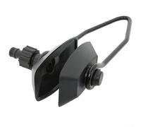 Limpiador de motor de goma negra para motor fueraborda con entrada de agua lateral, adaptador de manguera de jardín de conexión rápida para limpieza de barco Sterndrive, accesorio de mangueras de