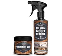 Limpiador de muebles prémium, cuidado y limpieza de muebles, superficies de barniz, superficies de plástico, cuero sintético, natural y piedras artificiales, superficies de piel, bosques urbanos