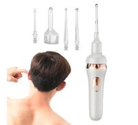 Limpiador de oídos eléctrico - Dispositivo de limpieza de oídos para el hogar - Dispositivo recargable ergonómico para el hogar y viajes