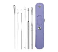 Limpiador De Oídos - Kit De Eliminación De Cerumen De Acero Inoxidable 6