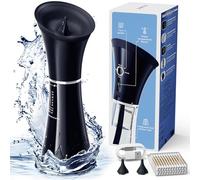 Limpiador de oídos removedor de cerumen con tanque doble integrado, limpiador de oídos seguro con sensor inteligente de temperatura del agua, limpiador de oídos eléctrico IPX7