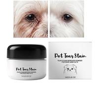 Limpiador de ojos en polvo para perros, 14 g, producto de cuidado natural, eliminador de manchas de lágrimas, gatos, 4,5 x 4,5 x 3 cm, accesorio para cachorros con precisión, ayuda de cuidado para