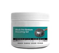 Limpiador de ollas de barro de algas, potente gel para eliminar manchas negras y grasa incrustada en acero inoxidable. Elimina eficazmente la suciedad y las manchas del fondo de las ollas.