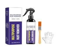 Limpiador de óxido de metal para coche, 120 ml, spray lubricante para eliminar el óxido, limpiador y acondicionador de metales multifuncional para automóviles, para baño,