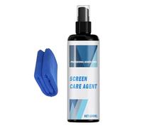 Limpiador de pantalla de computadora, 100 ml, antivaho de larga duración, spray limpiador de pantalla, para monitor, coche, portátil, cámara, lentes electrónicos, lentes, teléfono, computadora