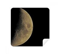 Limpiador de pantalla de gamuza de media planeta oscura para gafas de esquí, 2 unidades