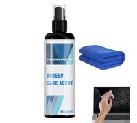Limpiador de pantalla electrónico, 100 ml, spray antivaho de larga duración, spray de limpieza de pantalla, para lentes, teléfono, computadora, monitor, coche, laptop, cámara, gafas electrónicas