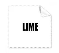 Limpiador de pantalla para teléfono con nombre de frutas lima, gafas de limpieza, 5 piezas de regalo
