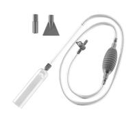 Limpiador de para acuario con , sifón manual, bomba manual - Limpiador de suelo para acuarios y cuencas - para peces luchadores, tortugas, agua dulce, agua salada, fondo, , roca