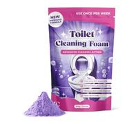Limpiador de para inodoro, Limpiador sin contacto, Espuma activa, Non-Contact Foaming Toilet Cleaning, Elimina cal, Manchas y grasa, Dejando una limpieza reluciente para el uso diario, 100g