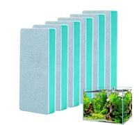 Limpiador de para Tanque de Peces, 6 Piezas, Juego de raspador de Algas para Acuario, Cepillo Exfoliante de magnético, Juego de Herramientas de Pulido para eliminación de Manchas para