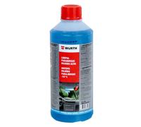 WURTH Limpiaparabrisas Diluido Azul -10 °C - 1 Litro - Anticongelante para Parabrisas Listo para Usar - Aroma Fresco (1)