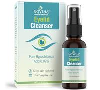 Limpiador de párpados y pestañas, fórmula calmante de acción rápida, alivio eficaz de la irritación, ojos secos, orzuelos y blefaritis, spray de ácido hipocloroso 0.02% puro y suave, 30 ml