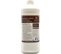 Limpiador de parqué Woodclean para madera laminada, barnizada, barnizada, barnizada, aceitada o encerada, limpia, nutre en profundidad y protege la madera, 1 l