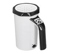 Limpiador de Patas de, Limpiador Automático Recargable de Patas de con Mango, Cepillo de Silicona Suave, Taza de Lavado Portátil para Perros Medianos Grandes y Gatos