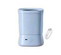 Limpiador de patas de perro, taza de lavado automática de pies de mascotas, lavadora portátil de patas de perro con cepillo de silicona suave, máquina de limpieza de pies fangosos de 1200 mAh para