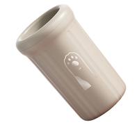 Limpiador de patas de perro, taza de limpieza de pies de cachorro, arandela portátil desmontable para patas de mascotas con cerdas para el aseo diario, limpieza posterior a caminar, acampar y