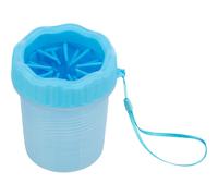 Limpiador de patas para perros y gatos - Trixie - Tamaño: S/M | Color del Producto: Azul