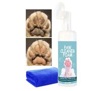 Limpiador de Patas para Mascotas,Champú Seco 200ml, Suministros de Limpieza Portátiles | Limpiador de Patas para Perros Grandes - para Cachorros y Gatos en Hogar Viajes Exterior e Interior Peluquería