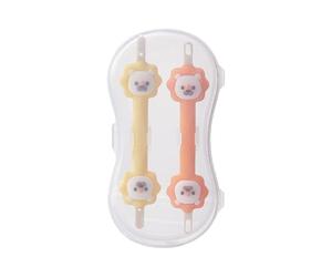 Limpiador de patrones de leones de silicona de doble extremo, herramienta de eliminación de cerumen de oído, removedor de cerumen esencial de silicona