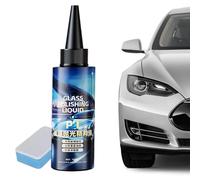 Limpiador de Película de Aceite para Cristales de Coche | Compuesto Pulidor para Cristales de 150 ml | Accesorio De Limpieza Para Automóviles Parabrisas Moto Camión Embarcación Garaje