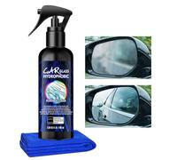 Limpiador De Película De Aceite Para Cristales De Coche, Spray Revestimiento Parabrisas 10cl, Accesorio De Limpieza Para Automóvil Motocicleta Neumático Faro Parabrisas Camión