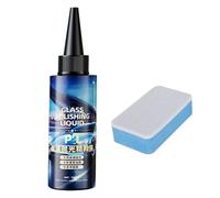 Limpiador de Película de Aceite para Ventanas de Coche - Limpiador De Parabrisas De 150 Ml | Accesorio de Limpieza para Faros Retrovisores Neumáticos Muebles Interiores y Exteriores