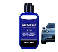 Limpiador de Película de para Parabrisas de Coche - 120ml Paño de Microfibra Incluido para Limpieza de Luneta y Parabrisas - Limpiador de Manchas de para Ventanillas de Automóvil | para SUV Camioneta