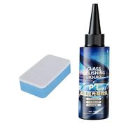 Limpiador De Película Grasa Para Ventanas De Coche,Limpiador De Cristales Para Coche De 150ml - Pulimento Para Parabrisas Espejos Faros Neumáticos Y Accesorios De Garaje Y Motocicleta
