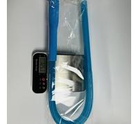 Limpiador de pelusas de diseño en espiral flexible para rejillas de ventilación de secadora, funciona con sistemas de vacío para eliminar bloqueos y aumentar la eficiencia (regular)