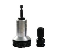 Limpiador de pernos de rueda: limpiador de frenos de servicio pesado, kit de mantenimiento de vehículos de aleación de aluminio | Accesorios de cuidado de automóviles portátiles, paquete de limpieza