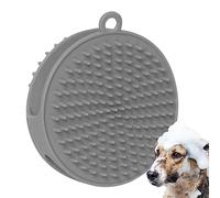 Limpiador de perros para baño, champú calmante de doble cara, cepillo de masaje, tienda de mascotas, hospital, refugio, hogar, cepillos para perros para masaje, aseo y baño Zonewd