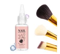 Limpiador de pinceles, limpiador de brochas para una penetración rápida, líquido suave, herramienta de maquillaje con fórmula de secado fácil, no tóxico, organizador de belleza, accesorio cosmético