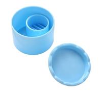 Limpiador de pinceles para uñas y bolígrafo brillante organizado con cubiertas a prueba de polvo para eficiencia de salón de belleza, fácil limpieza, accesorios de arte de uñas