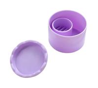 Limpiador de pinceles para uñas y bolígrafo brillante organizado con cubiertas a prueba de polvo para eficiencia de salón de belleza, fácil limpieza, accesorios de arte de uñas
