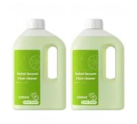 Limpiador De Pisos Con Fragancia De Limón De 1L Compatible Con ECOVACS DEEBOT T30 Pro OmniT30S COMBO/T30S/X2 COMBO/X1 TURBO/X2/T20 /T10 OMNI Aspiradora(2pcs)
