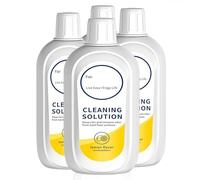 Limpiador de pisos de 500 ml. Compatible con Tineco X20 ProX10/S10/W10 Pro. Líquido limpiador de pisos con aroma natural a limón fresco.(500ml 4pc)