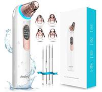 Limpiador de Poros, Aeplpy Extractor de Puntos Negros Kit Limpiador Facial Blackhead Remover Eliminador Puntos, 4 Cabezales y 3 Modos para Espinillas y Acné