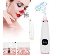 Limpiador de poros eléctrico: limpia la suciedad del poro de la grasa del acné, la máquina de puntos negros con aspiradora eléctrica - Removedor de piel de leche limpiadora con USB recargable